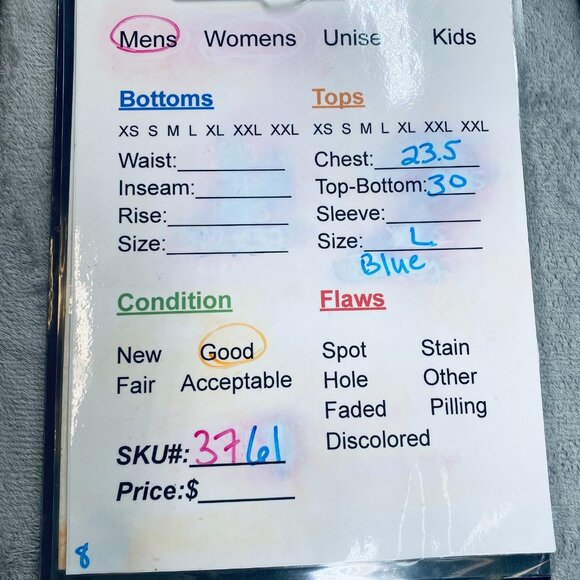 Ike Behar Shirt Mens Large Blue Village Houses Print Casual Sport Button Up - Picture 12 of 12